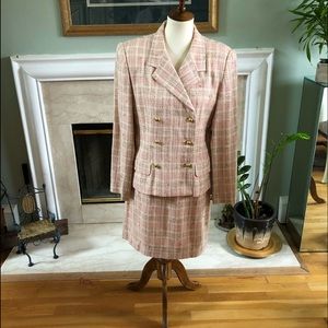 Rickie Freeman Classic Suit wool/cotton